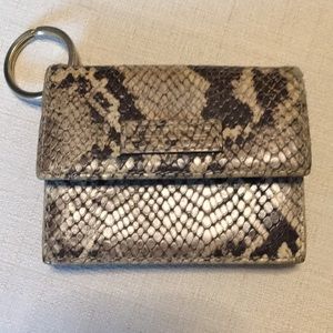 Dooney Bourke Snake print wallet